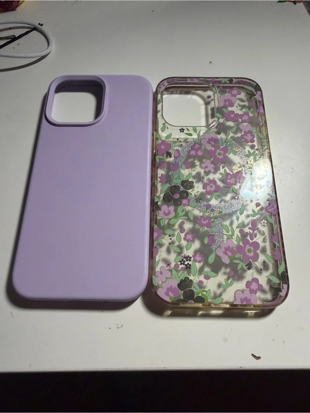 iphone 14 Pro max cases Purple Floral  Compatible Cell Phone Accessory